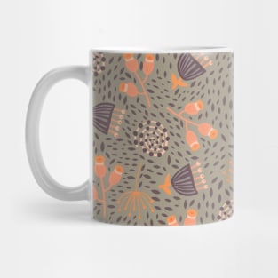 Scandinavian Autumn Flowers Mug